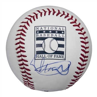 Ichiro Suzuki Single Signed OML Manfred Hall Of Fame Baseball (JSA)